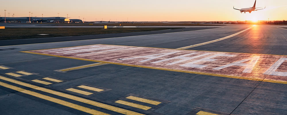 Tracciatura stradale per aeroporti